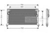 VAN WEZEL 51005040 Condenser, air conditioning